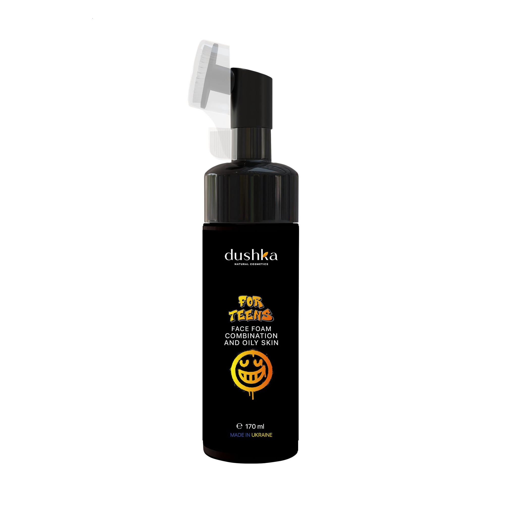 Пінка для вмивання Dushka For Teens Face Foam Combination And Oily Skin для підлітків, для комбінованої та жирної шкіри обличчя, 170 мл